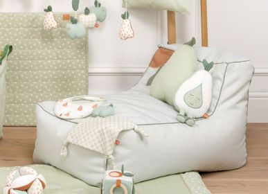 Cushions - BOTANICA POUF ARMCHAIR - SAUTHON