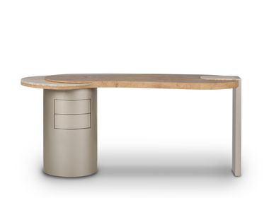 Coffee tables - Greenapple Desk, Armona Desk, Miel Onyx, Handmade in Portugal - GREENAPPLE DESIGN INTERIORS
