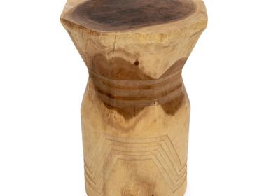 Tabourets - Le Tabouret Bloom - Natural - BAZAR BIZAR - COASTAL LIVING