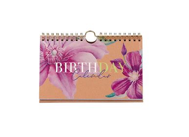 Stationery - birthday table calendar - ARTEBENE