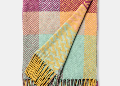 Decorative objects - Domino Multicolor Blanket - BUREL FACTORY