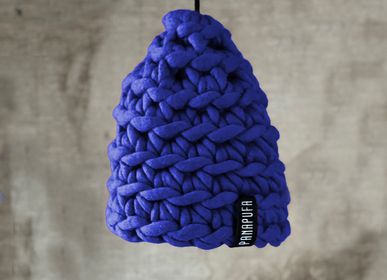 Children's decorative items - Pendant Knit Lamp Wicker - PANAPUFA