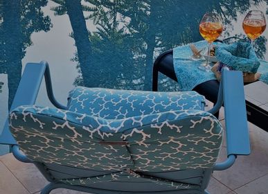 Fauteuils de jardin - Ingrid gamme Exclusive - coussin de siège outdoor personnalisable pour le fauteuil bas de la gamme Luxembourg - SOFTLANDING