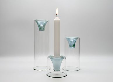 Candlesticks and candle holders - Tharros Green Set - KANZ