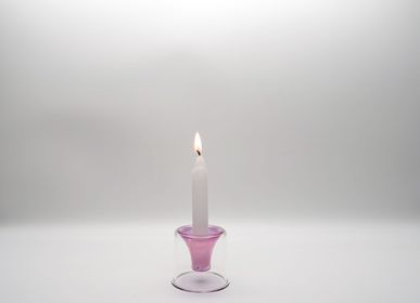 Candlesticks and candle holders - Tharros Pink Set - KANZ