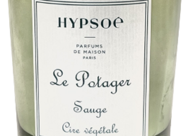 Candles - Le Potager scented candle - Sage - 200g - HYPSOÉ -APOTHECA-CHRISTIAN TORTU - LUXURY FRAGRANCES MADE IN PARIS