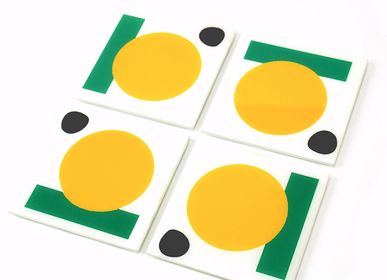 Gifts - COASTER SET OF 4 — MID CENTURY MODERN - 204 HAUS CRAFTERS
