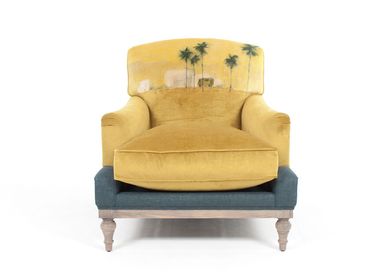 Benches - Bourbon Essence  Camion Verde Maison Lévy | Armchair - CREARTE COLLECTIONS