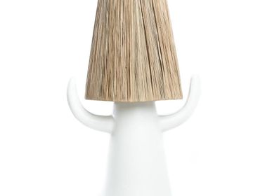 Lampes de bureau  - La Lampe de Table Billy Bob - Blanc Naturel - BAZAR BIZAR - COASTAL LIVING