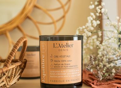 Decorative objects - L'Atelier Denis - BALANCE: 100% vegetable wax scented candle 300g - 50H - DENIS ET FILS