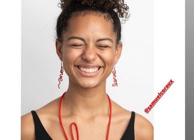 Cadeaux - Boucles d'oreille Love - SAMUEL CORAUX - PARIS