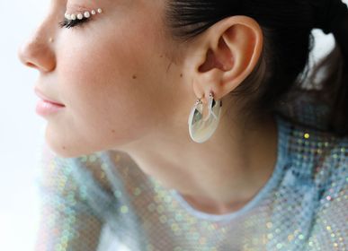 Jewelry - Mini Eclipse Earrings- Stone eclipse - BORD DE L'EAU