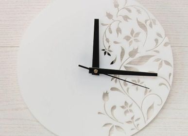 Horloges - White Acrylic Glass Wall Clock - PROMIDESIGN