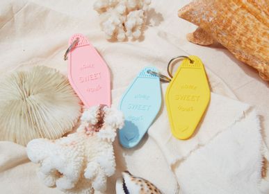 Customizable objects - Motel key ring" Home sweet home" - PANTAI PANTAI