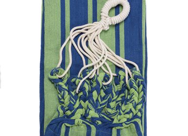 Tissus pour extérieurs - Hamac en coton tissé pour une personne - modèle n°4 - HUAIRURO