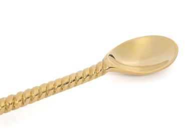 Flatware - The Pineapple Long Spoon - Gold - BAZAR BIZAR