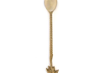 Flatware - The Palm Tree Long Spoon - Gold - BAZAR BIZAR