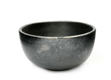 Bowls - The Burned Bowl - Black - M - BAZAR BIZAR