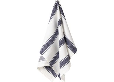 Kitchen linens - Kitchen towel herringbone stripes 100% CO - CASAFINA