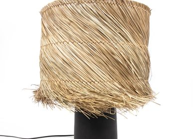 Lampes de bureau  - La Lampe De Table Pandan - Noir Naturel - BAZAR BIZAR