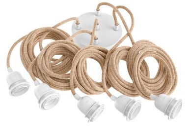 Interrupteurs - Lampes à Poser Au Plafond - Blanc Naturel - 5 Fixations - BAZAR BIZAR