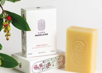 Soaps - Perfumed cold soap - Âme santal (100g) - LA PETITE MADELEINE