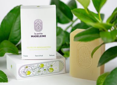 Soaps - Perfumed cold soap - Pluie de bergamotes - LA PETITE MADELEINE
