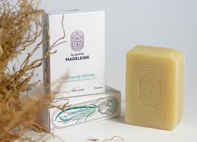 Soaps - Perfumed cold soap - Frisson de vétiver (100g) - LA PETITE MADELEINE
