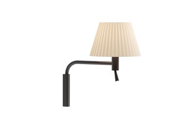 Wall lamps - E16-S Pleated Wall Lamp Exclusive Handmade in Italy - LIGHTINUP