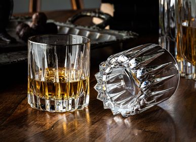 Cristallerie - Verres à whisky en cristal taillé Eterna, ensemble de 2 - LEONE DI FIUME