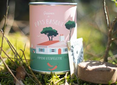 Decorative objects - Sowing kit\" Basque Country\” - Chili seeds - MAUVAISES GRAINES
