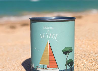 Decorative objects - Sowing kit\" Voyage\” - Hollyhock Seeds - MAUVAISES GRAINES