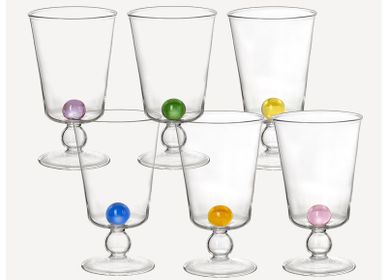 Stemware - 6 Glasses 2 Boules - India Mahdavi - WAWW LA TABLE