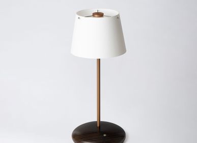Wireless lamps - Cordless lamp ARTURO Simple Dark wood - HISLE