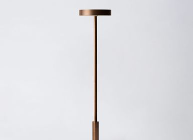 Table lamps - Built-in table lamp STATIK Bronze 34 cm - HISLE