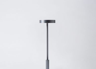 Table lamps - Built-in table lamp STATIK Titanium 26 cm - HISLE