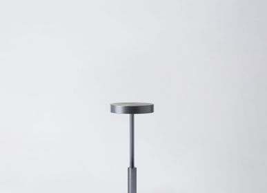 Lampes de table - Lampe filaire STATIK Titane 18 cm - HISLE