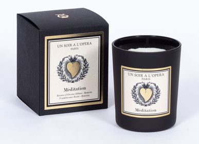 Decorative objects - MEDITATION - 100% VEGETABLE WAX SCENTED CANDLE - UN SOIR A L'OPERA