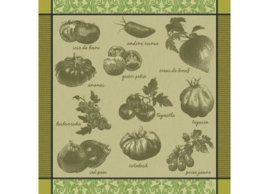 Kitchen linens - Tea towel Tomates Cotton - LE JACQUARD FRANCAIS