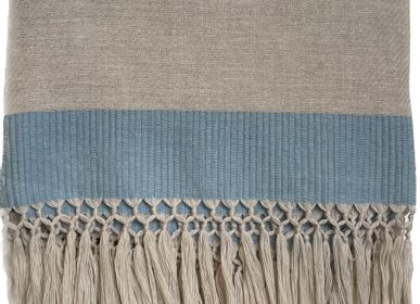 Plaids - "LENNO" Couverture en jacquard - VILLA COMO