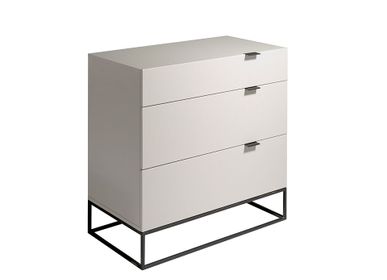 Chests of drawers - Black steel chest of drawers - ANGEL CERDÁ