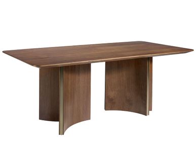 Tables Salle à Manger - Table de salle à manger en bois de noyer - ANGEL CERDÁ