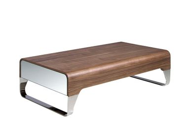 Coffee tables - Walnut wood coffee table - ANGEL CERDÁ