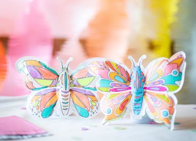 Objets de décoration - Créart gonflable à colorier - Papillons - ARA-CREATIVE
