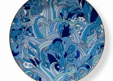 Everyday plates - Set of 2- Presentation Plates Set – Blue Cachemire - HOME BY KRISTY