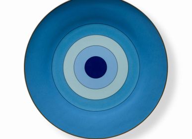 Everyday plates - Set of 4 - Dinner Plates Set – Blue Cachemire - HOME BY KRISTY