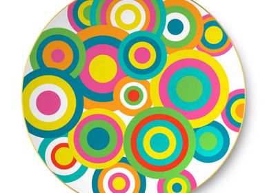 Everyday plates - Set of 2 - Presentation Plates Set – Rainbow - HOME BY KRISTY