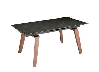 Tables Salle à Manger - Table à manger extensible en marbre noir - ANGEL CERDÁ