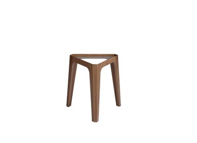 Coffee tables - Corner table walnut structure - ANGEL CERDÁ
