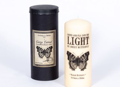 Decorative objects - MADAME BUTTERFLY - DANCE INTO THE LIGHT - TATTOOED CANDLE - UN SOIR A L'OPERA